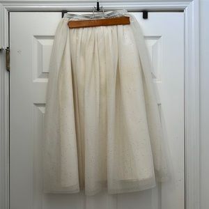 Cat & Jack glitter midi skirt - size L (10-12)